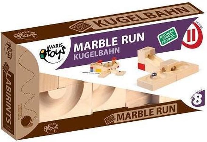 Varis Toys - Knikkerbaan - Extra Set - 8 delig