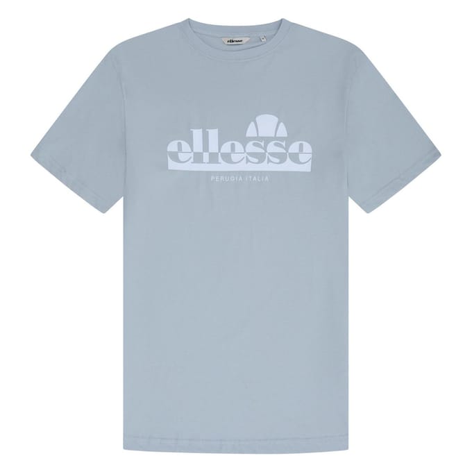 Ellesse Rillas-T-shirt met logo voor heren (Lichtgrijs)
