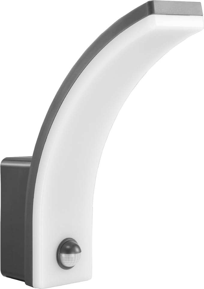 LED-sensorlamp voor schemeringsdetectie IP65 20W Buitenwandlamp Snelheid bewegingsdetectie: 0,6 tot 1,5 m/s Maclean MCE512