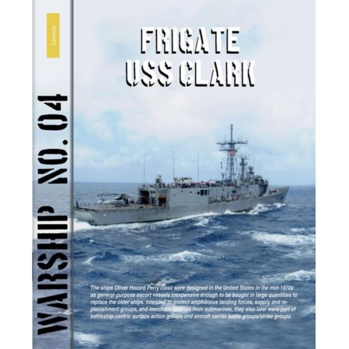 Frigate Uss Clark - Warship - Rindert van Zinderen Bakker