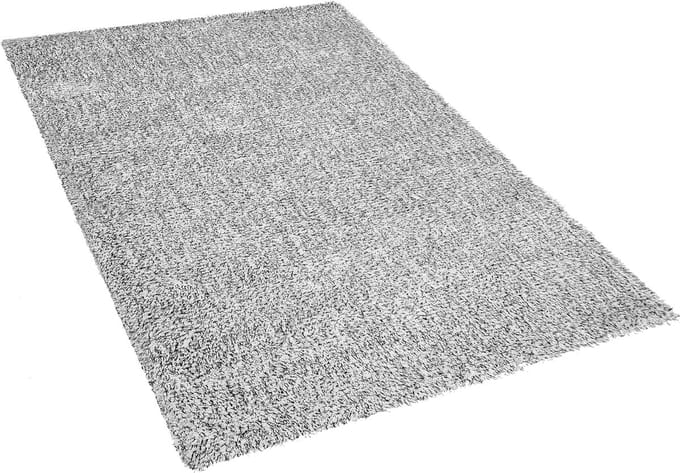 DEMRE - Shaggy vloerkleed - Grijs gemêleerd - 160x230 cm - Polyester