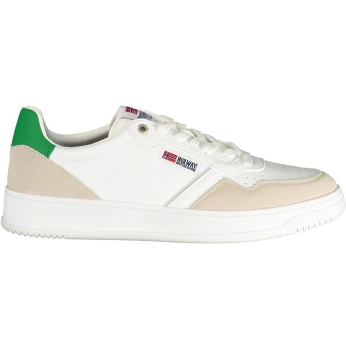 Noorwegen 1963 Witte Polyurethaan Heren Sneaker