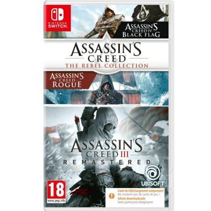 Assassins's Creed: Rebel Collection - Nintendo Switch - Code in a box