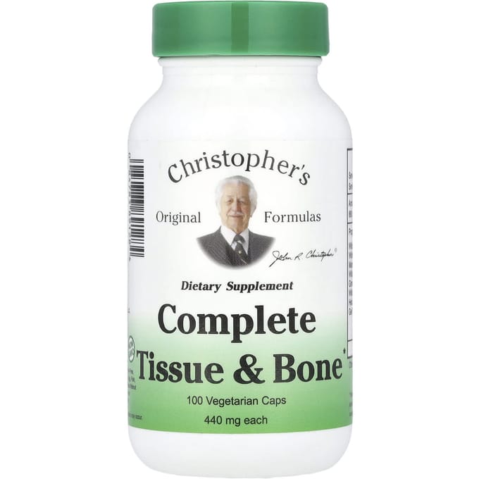 Christopher's Original Formulas, Supplement voor Weefsel- en Botgezondheid, 440 mg, 100 Veggie Caps