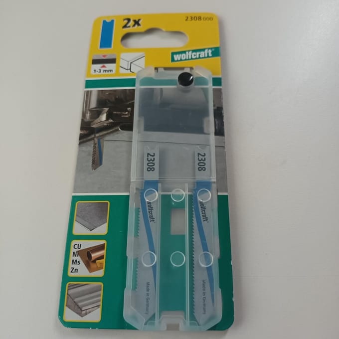 wolfcraft - Decoupeerzaagblad HSS, U-schacht - 2308000