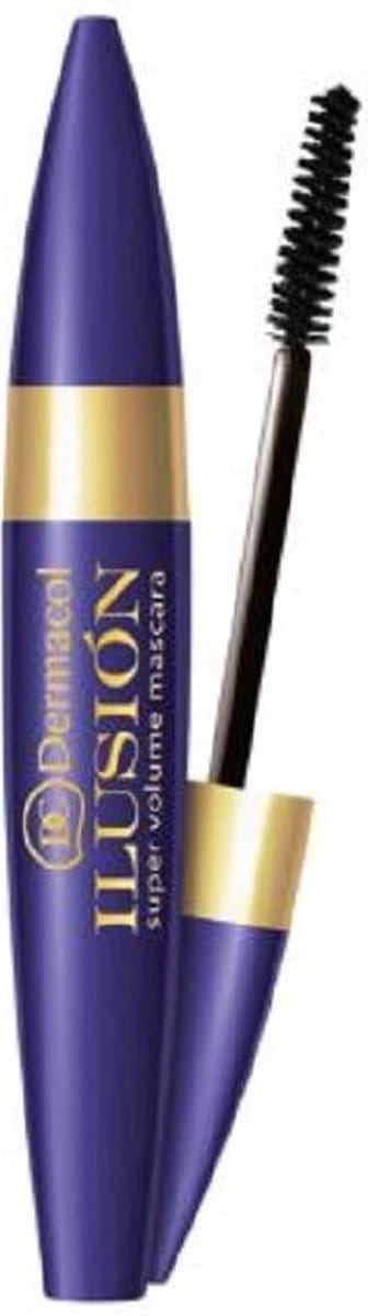 Dermacol Ilusión Super Volume Mascara - Zwart - 11ML