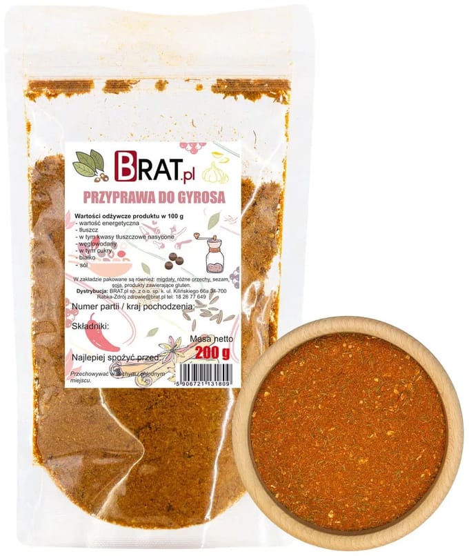 Natural Spices Classic – Gyroskruiden – Aromatisch – Mediterrane Smaak – Zonder MSG