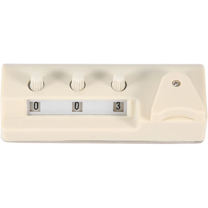 Breimachine Rijenteller Breimachine Accessoire voor Zilveren Reed beige