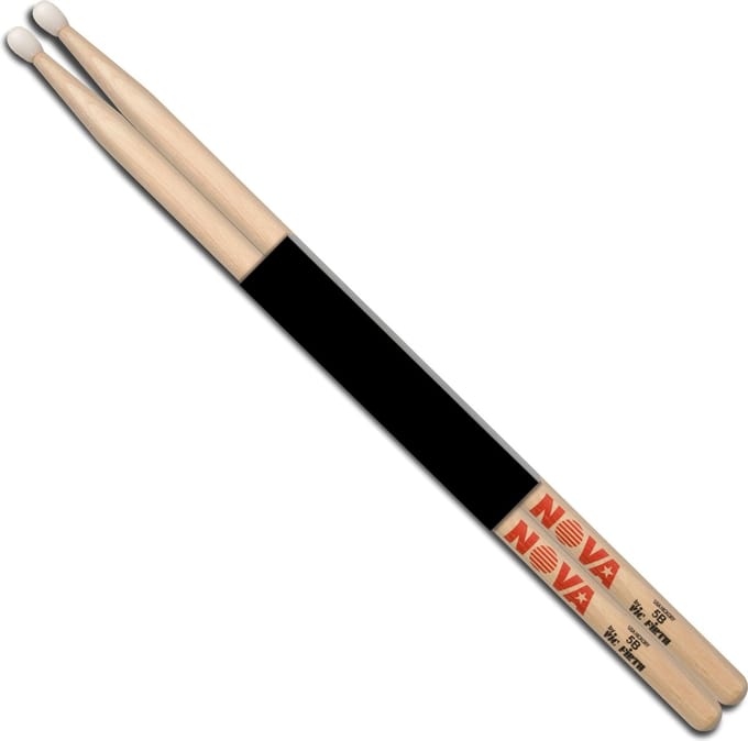 Nova by Vic Firth Drum stokken 5BN, Nylon Tip