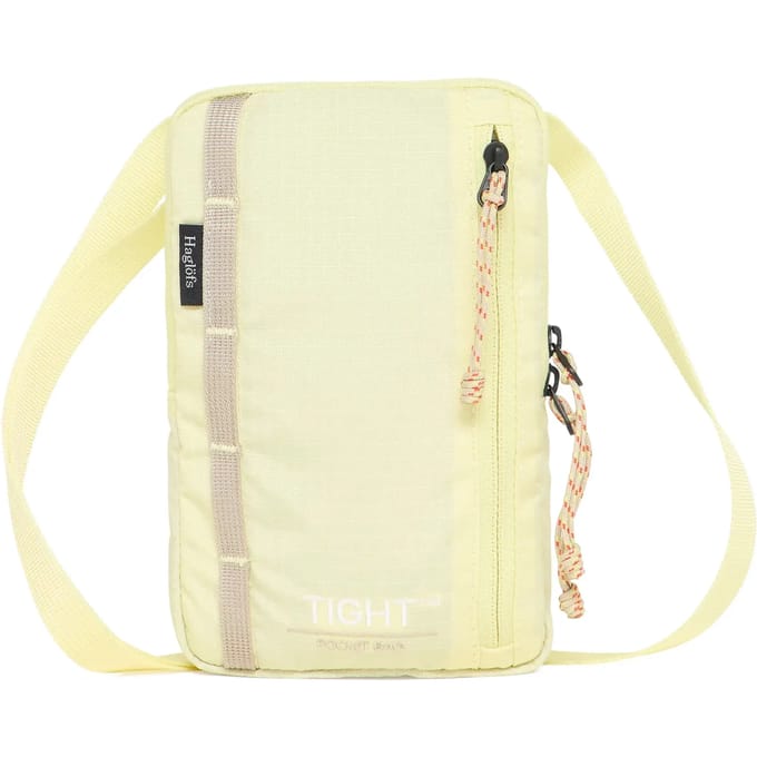 Haglöfs Tight Pocket Bag - Schoudertas 16.5 cm (yellow rise/chalk beige)