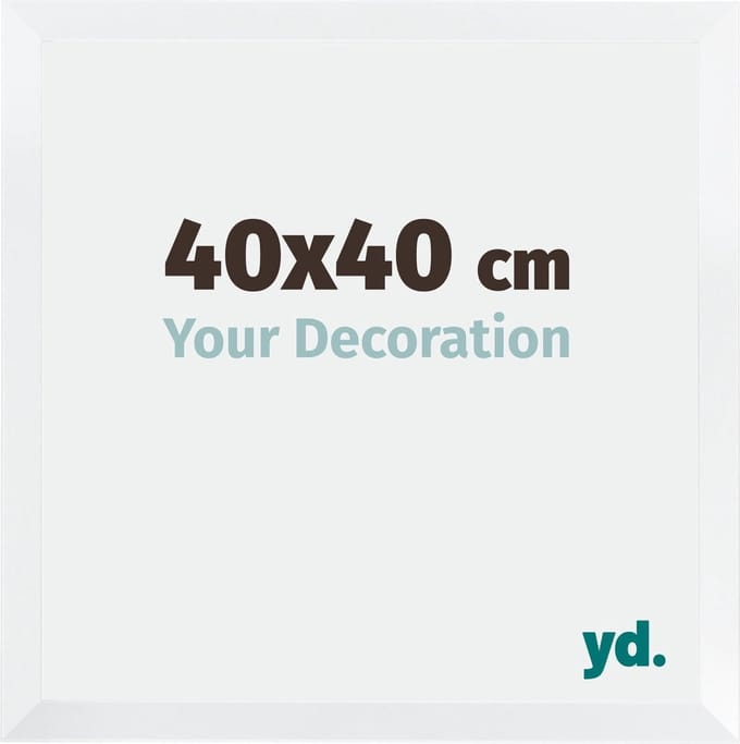 Your Decoration - Fotolijst 40x40 cm - MDF - Wit Mat - Catania