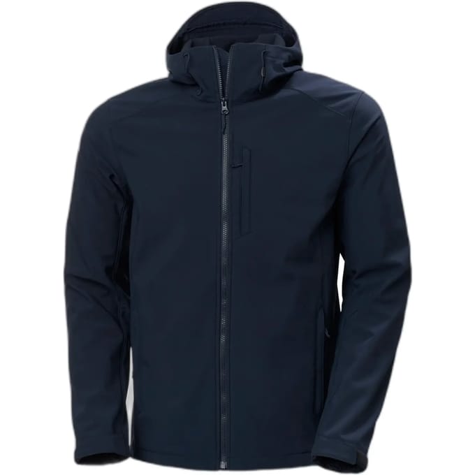 Helly Hansen Paramount Hooded Softshell Jack - Heren - Blauw - Maat S