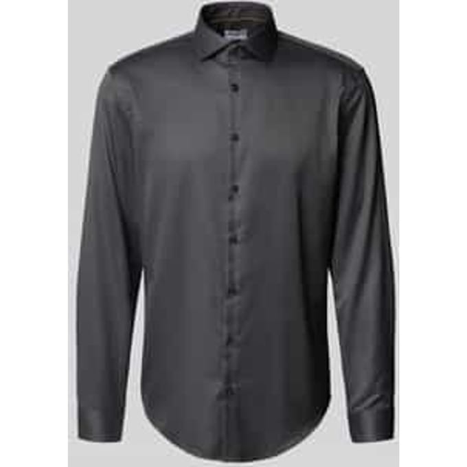 Slim fit zakelijk overhemd van premium kwaliteit