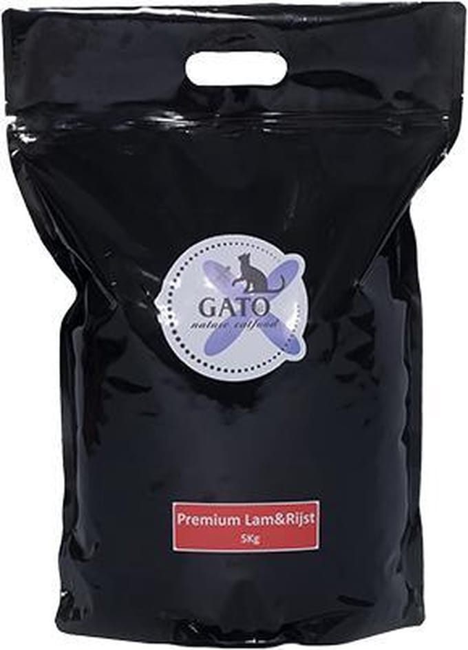 GATO Nature Catfood Lam & rijst 5kg