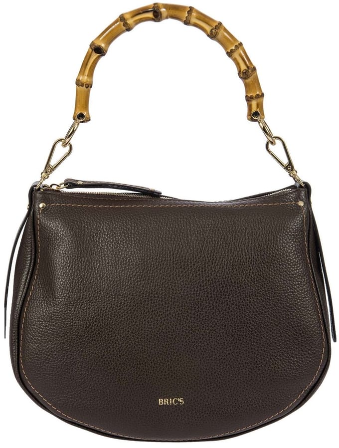 BRIC'S schoudertas Gondola Margherita Gardenia Bag Ebony donkerbruin