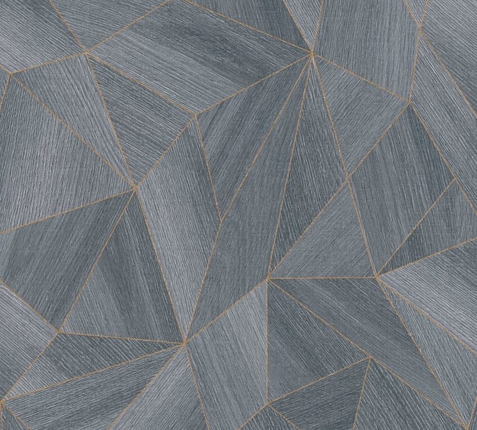 HOUTLOOK BEHANG | Grafisch - Grijs Goud - Living Walls Daniel Hechter 7
