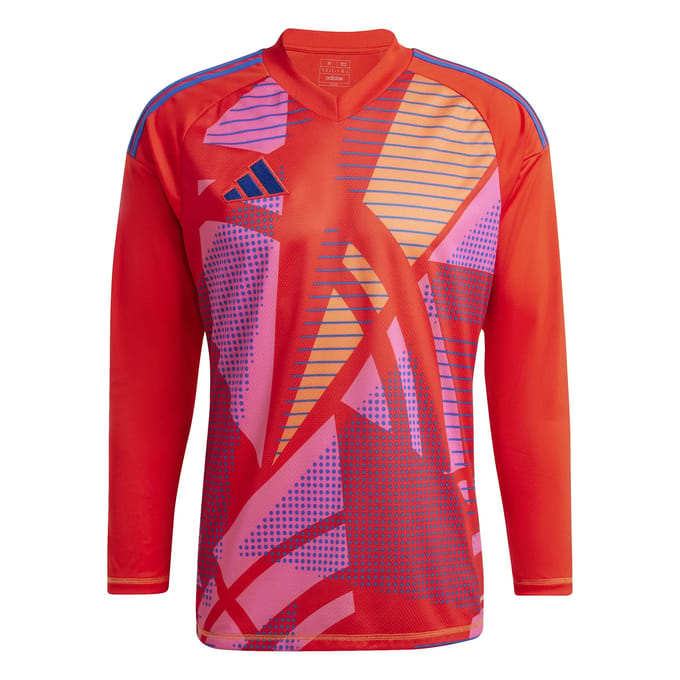 Adidas T24 C T-shirt Met Lange Mouwen Rood 2XL / Regular Man
