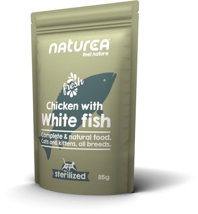 Naturea - Natvoer - Witvis - Zakje - 85GR - 1ST