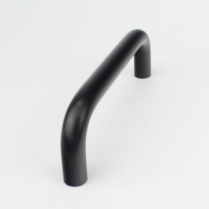 Deurgreep Jeannet - zwart - 96 mm