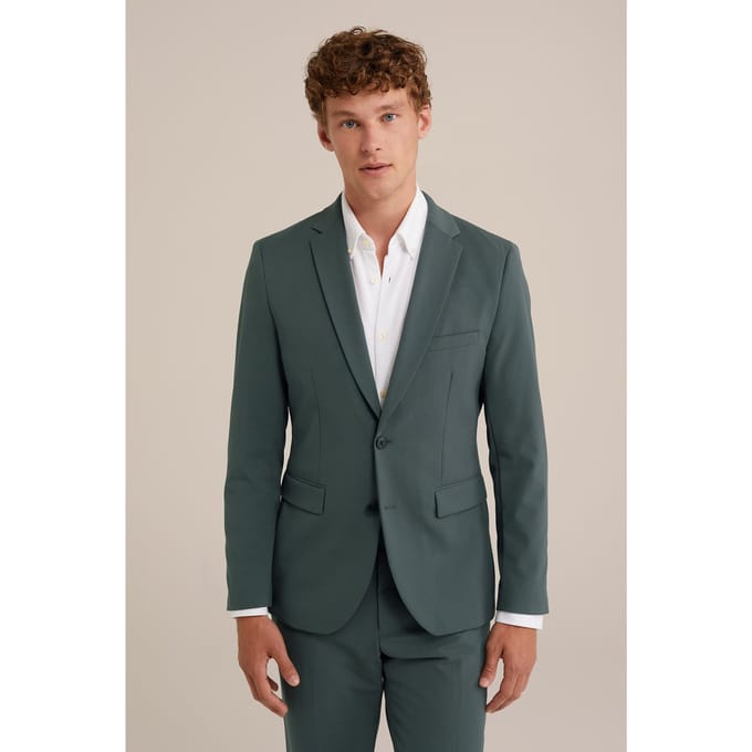 We Fashion Blazer Moss Green Größe: 48 | Blazer Outlet | Herren | Grün