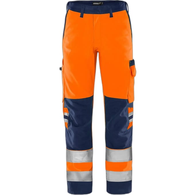 Hoge-visibility werkbroek klasse 2 Fristads Green 2651 GPLU