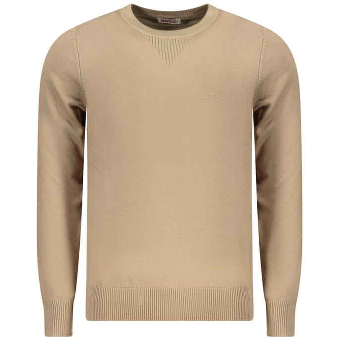 Rifle Beige Viscose Heren Trui