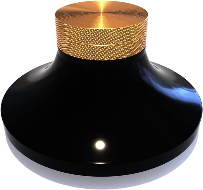 Record Gewicht Stabilisator - Vinyl Klem - LP's Luisteren - Centrale Gewichtverdeling - 172 gram - Zilver
