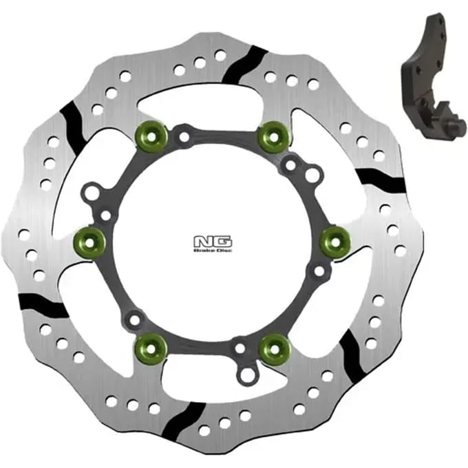 Set van ventilated drijvende motorremschijven NG Brake Disc 1254XBHK09