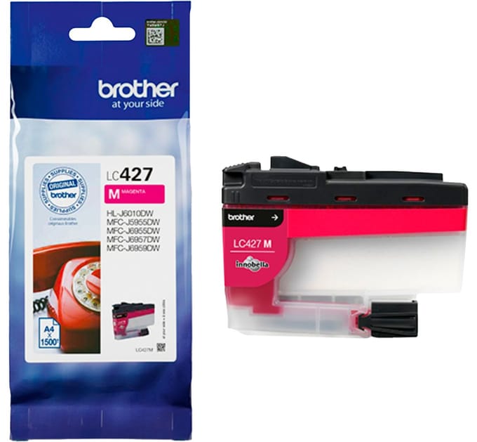 brother inktcartridge voor stofprinter PrintModa Studio HL-JF1 - Magenta, LC427M