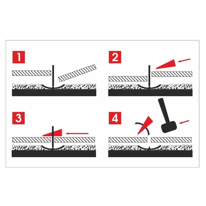 Awtools Serie - Tegel Leveling Systeem - 1,5 mm Fugen - 100 Klips