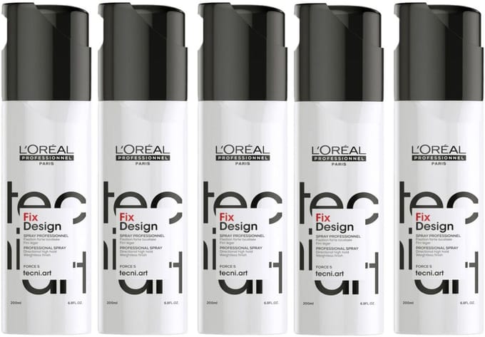 5x L'Oréal Tecni.Art Fix Design 200ml