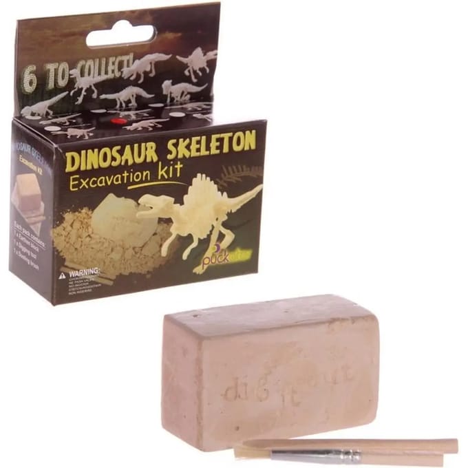 Klein - Dinosaurus - Geraamte - Opgraving Set - 7.5x4.5x3.5cm