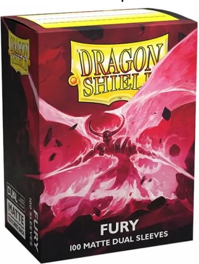 Dragon Shield – Matte Dual Sleeves Fury 100x
