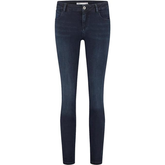 DIDI Dames 5 pocket denim pants Denim dark blue maat 36