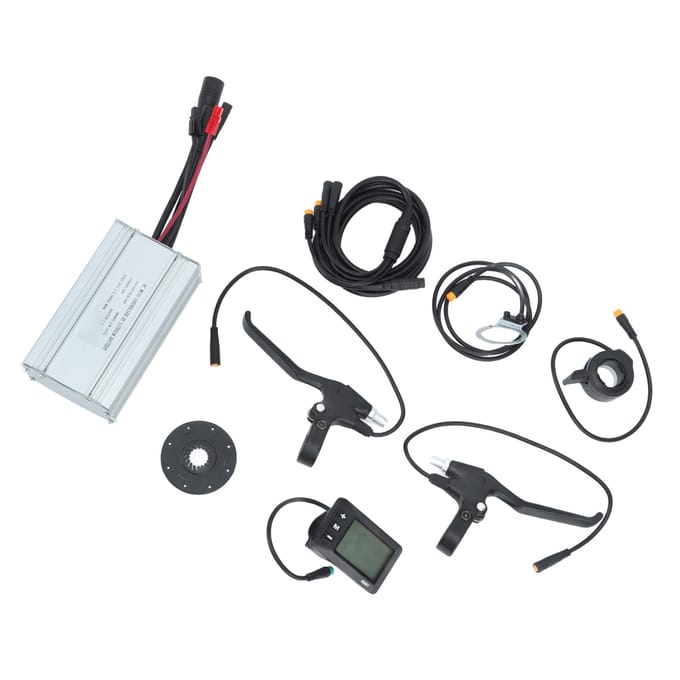 36V 48V 1000W Borstelloze Motor Controller Waterdichte Elektrische Fiets Fiets Controller GD01 Display white