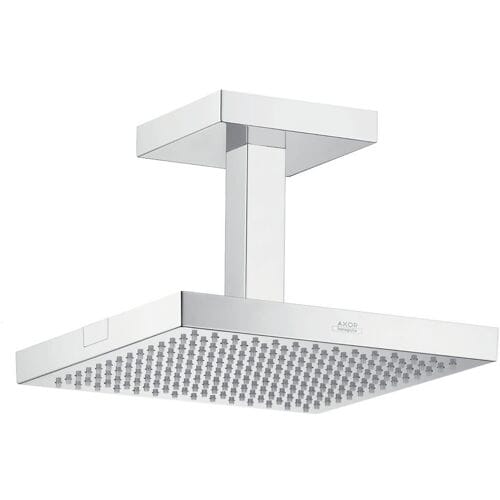 AXOR Starck overhead shower 24 x 24 cm with ceiling connection