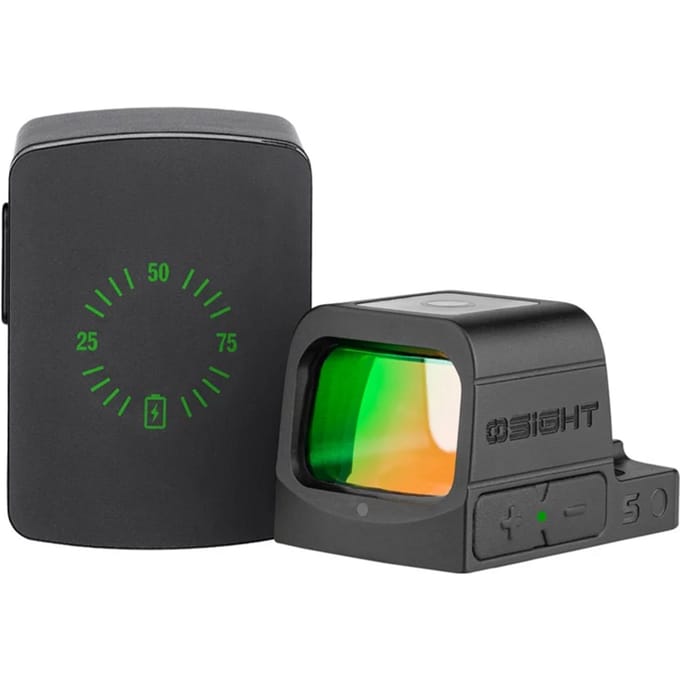 Olight Osight S Red – Geavanceerd Reflex Vizier Met Magnetisch Oplaadsysteem