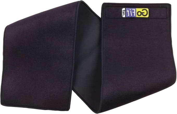 Taille Trimmer - Sweat Belt - Fitness Training - Dubbele Dikte - 117 cm - Zwart