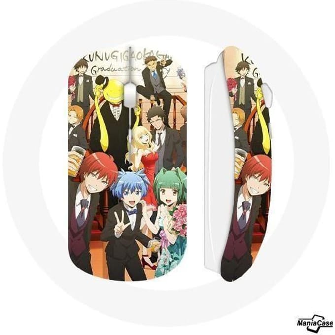 Draadloze Muis - Assassination Classroom - Personages - USB Wifi - Compatibel met Mac en PC - Wit