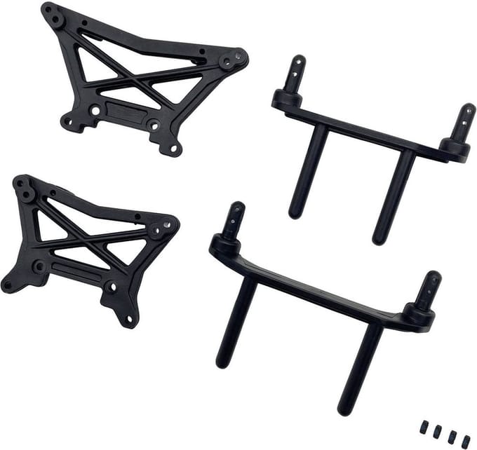 Reely RE-8378430 Reserveonderdeel Demperbrug/bodyhouder