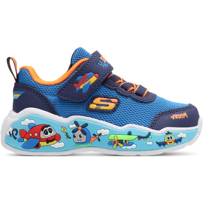 Skechers Play Scene Babyschoenen - Blauw - Maat 21 - Plastic
