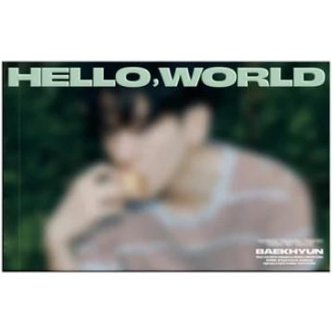 BAEKHYUN - [HELLO, WORLD] 4ème Mini Album PHOTOBOOK World