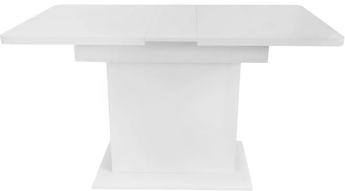 Uitschuifbare eettafel, eettafel met opbergruimte, rechthoekige eettafel, salontafel/ontspanningstafel, moderne eenvoudige ijzeren eettafel, ruimtebesparende multifunctionele eettafel, wit