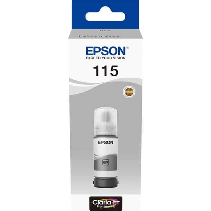 Epson 115 (C13T07D54A) Inktcartridge Grijs