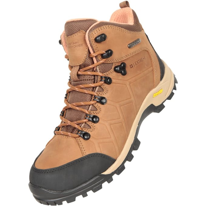 Mountain Warehouse Dames/Dames Hurricane Extreme Leder IsoGrip Laarzen (Bruin)