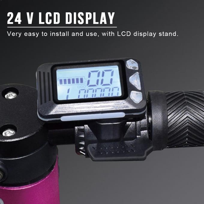 5.5in Elektrische Scooter 36V Controller LCD Monitor Remset voor Elektrische Scooter 36V