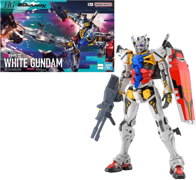 GUNDAM - HG 1/144 White Gundam - Model Kit