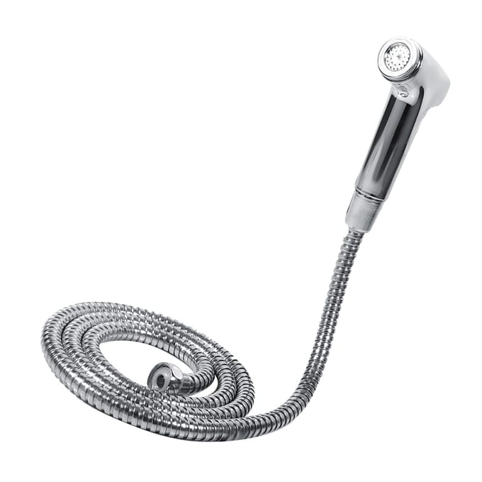 Multifunctionele ABS badkamer handdouche bidet douche sproeier slang houder muurbeugel set gray