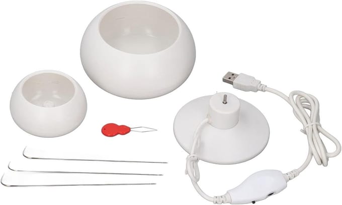 Verstelbare Speed Bead Spinner voor het Maken van Sieraden, Inclusief 3 Bead Needles voor DIY Creaties en Kralen Crafts