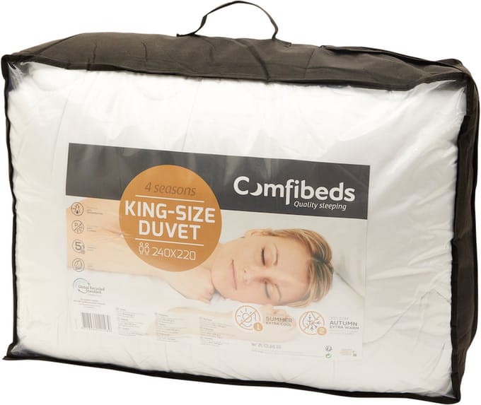 Comfibeds 4-seizoenendekbed 240 x 220 cm